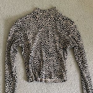 Cheetah Print Brandy TurtleNeck